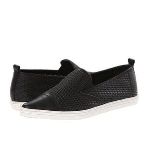 Rachel Zoe Chandler Calf Leather Slip On Sneakers